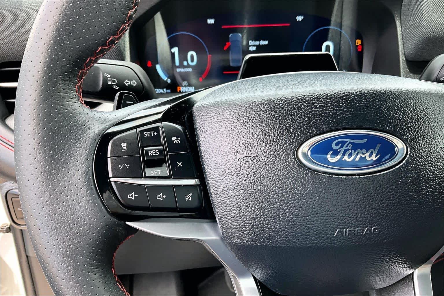 Used 2025 Star White Metallic Tri-Coat Ford ST image 23