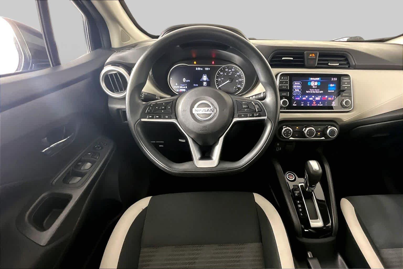 Used 2021 Super Black Nissan SV image 6