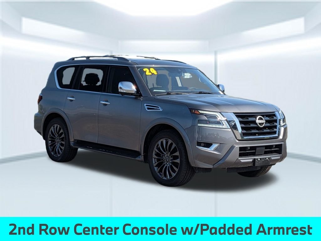 Used 2024 Gray Nissan Platinum image 9