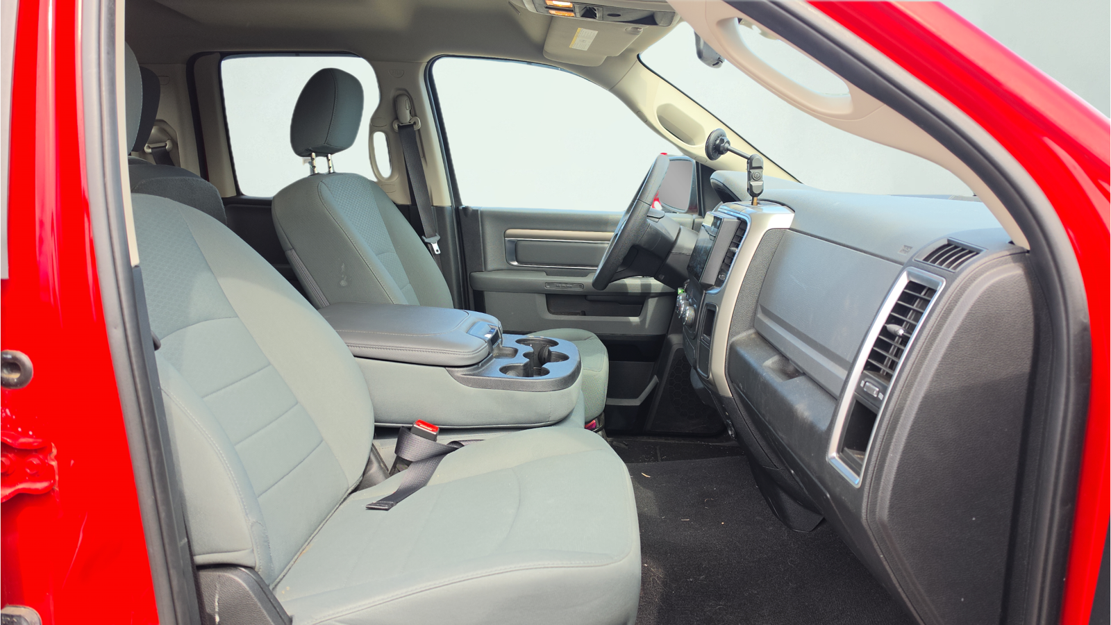 Used 2018 Flame Red Clearcoat Ram SLT image 21
