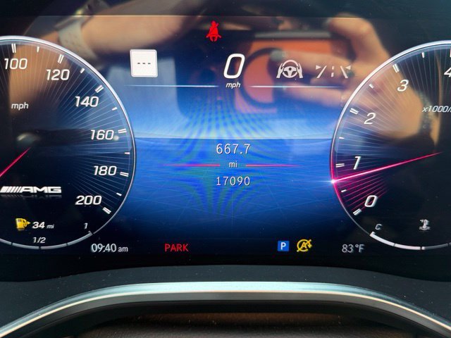 Certified Used 2022 MANUFAKTUR Moonlight White Magno Mercedes-Benz SL 55 AMG® image 5