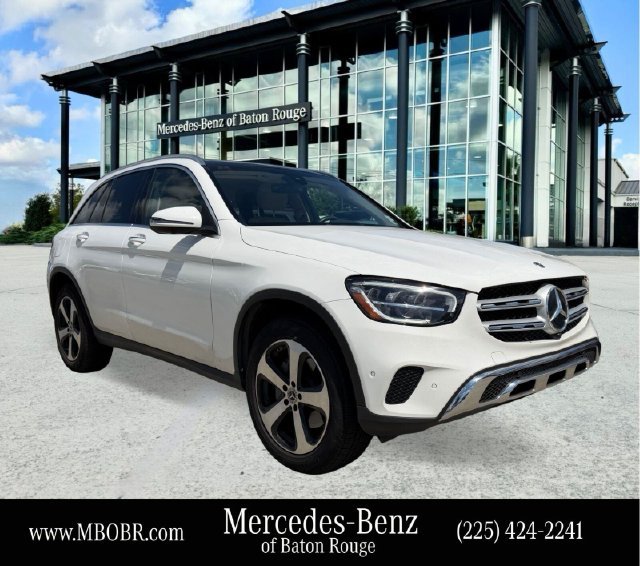 Certified Used 2021 Polar White Mercedes-Benz GLC 300 image 1
