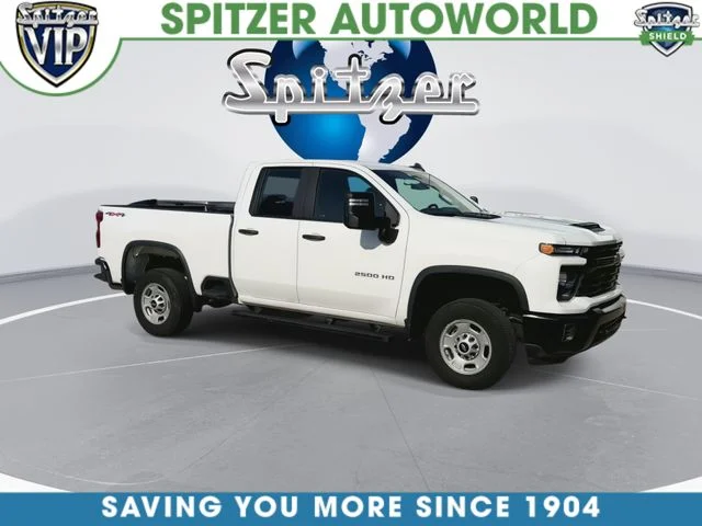 Used 2024 White Chevrolet Work Truck image 3
