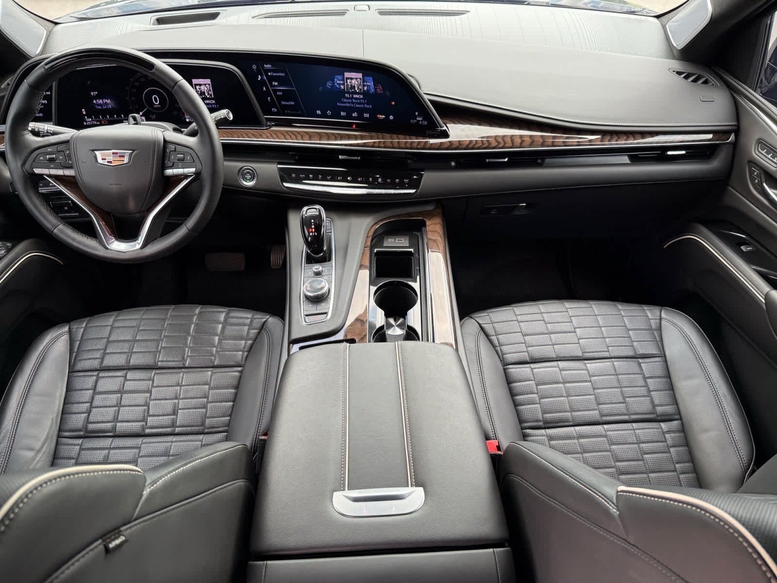 Used 2023 Black Raven Cadillac 4WD Sport Platinum image 12