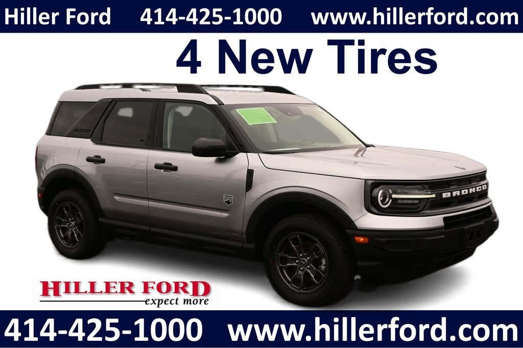 Used 2023 Iconic Silver Metallic Ford Big Bend image 1