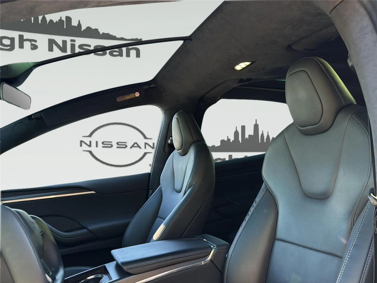 Used 2023 Pearl White Multi-Coat Tesla Plaid image 12