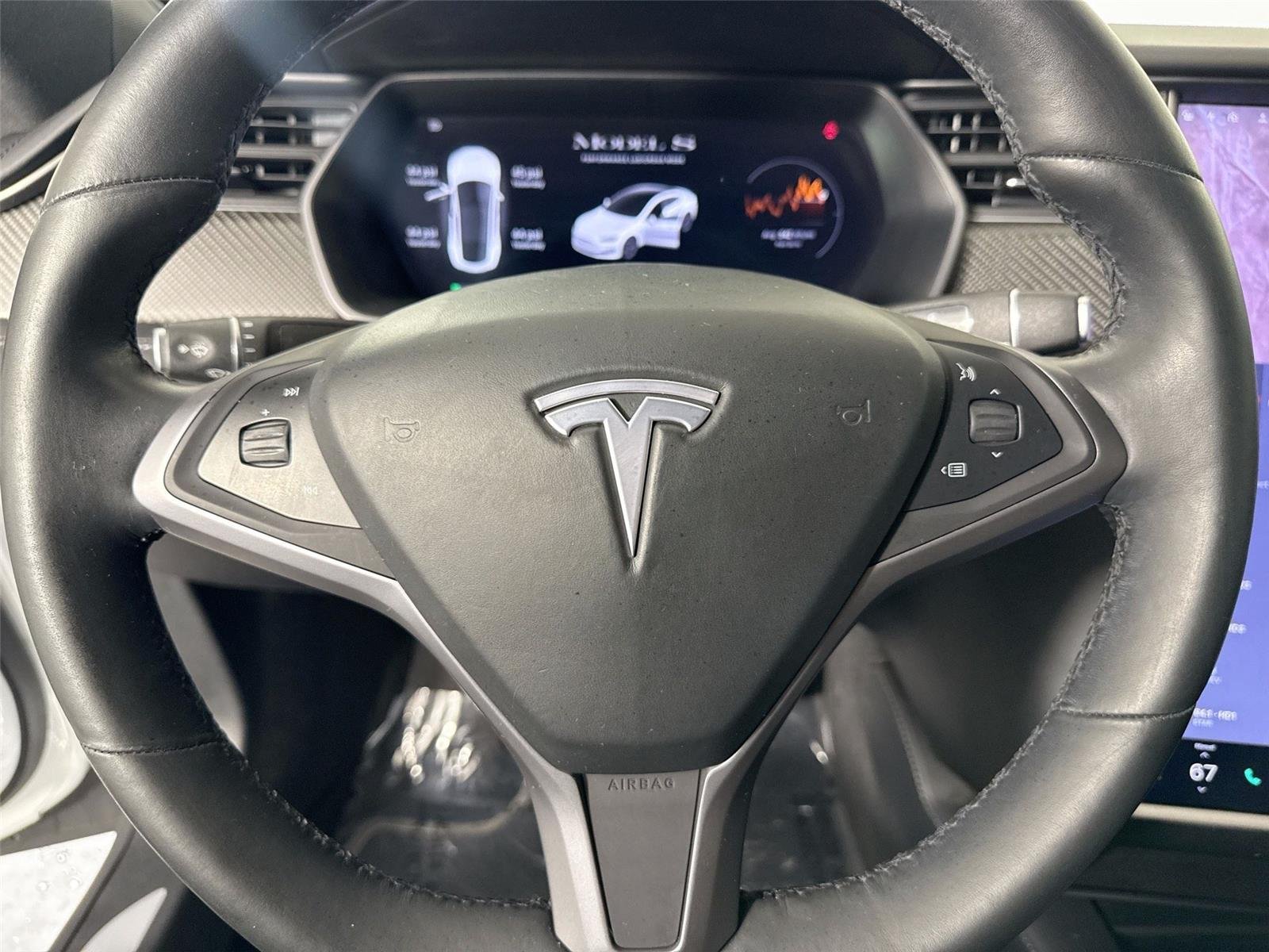 Used 2019 Pearl White Multi-Coat Tesla Performance image 17