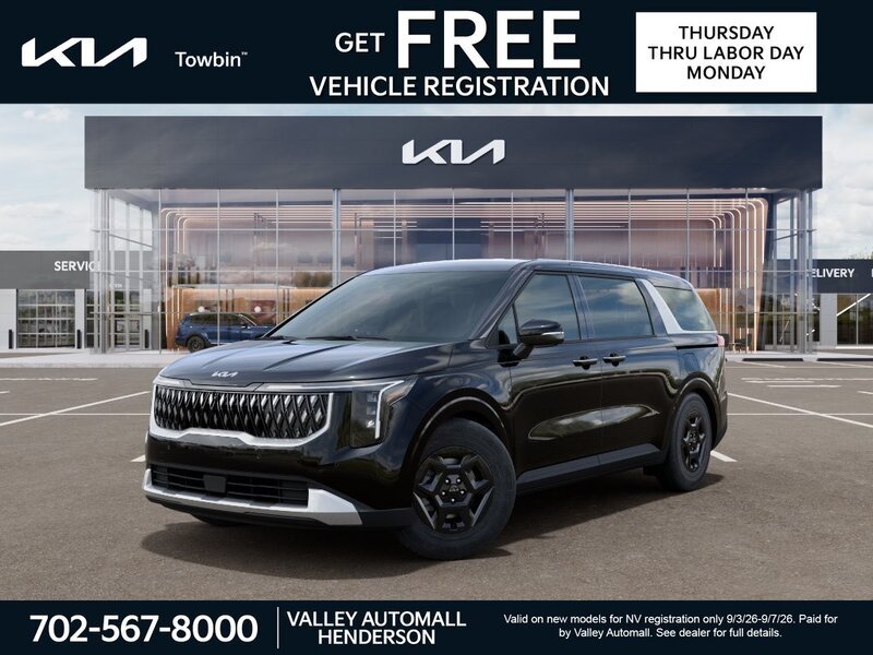 New 2026 Aurora Black Pearl Kia LXS image 1