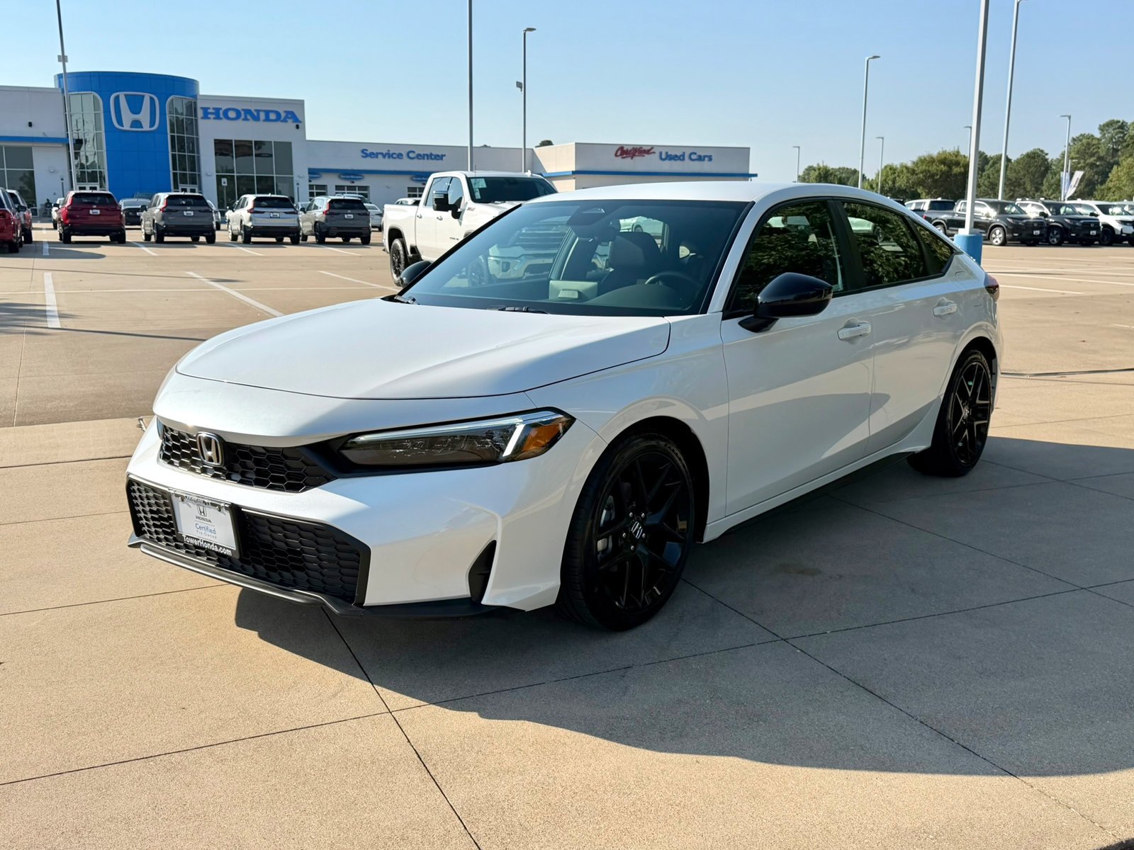 Certified Used 2026 Platinum White Pearl Honda Sport image 3