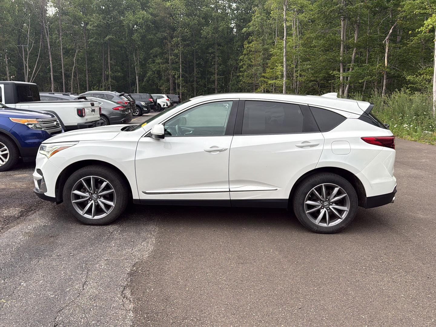 Used 2020 Platinum White Pearl Acura SH-AWD w/Tech image 6