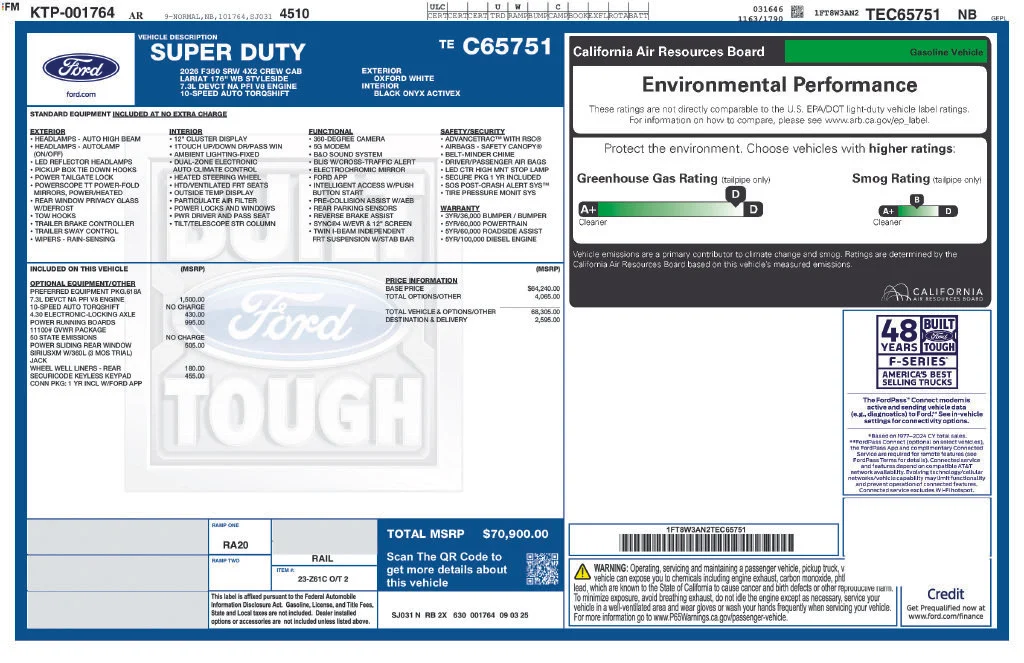 2026 Ford F-350 Super Duty Lariat - Photo 30