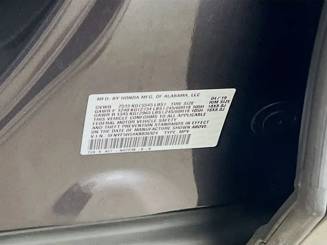 Used 2019  Honda EX-L image 27