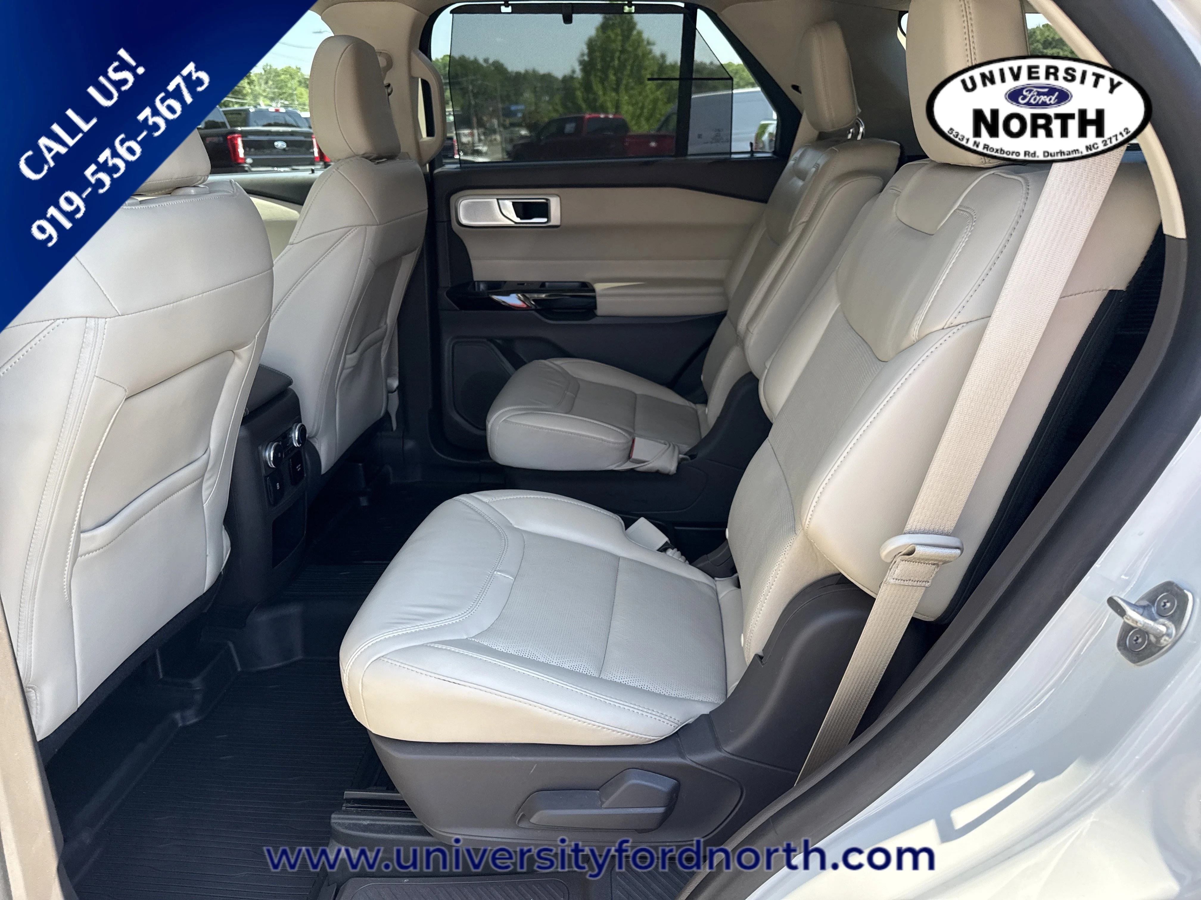 Used 2021 Star White Metallic Tri-Coat Ford Platinum image 38