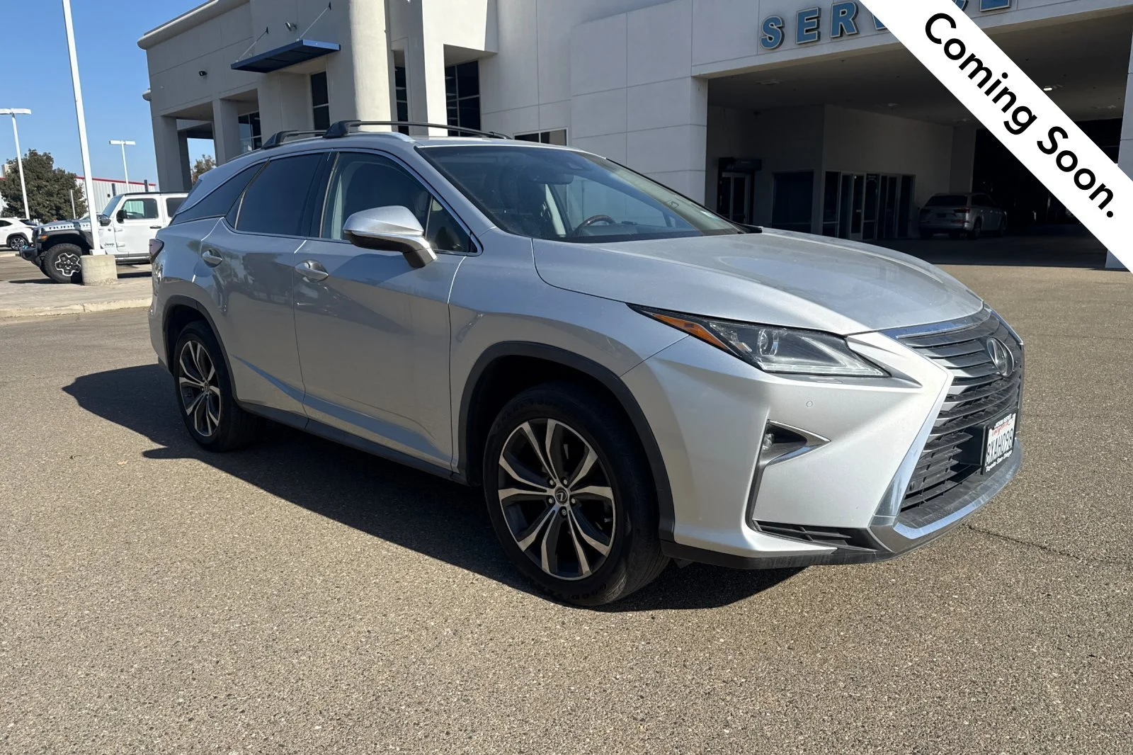 Used 2018 Silver Lexus RX 350L Premium image 1