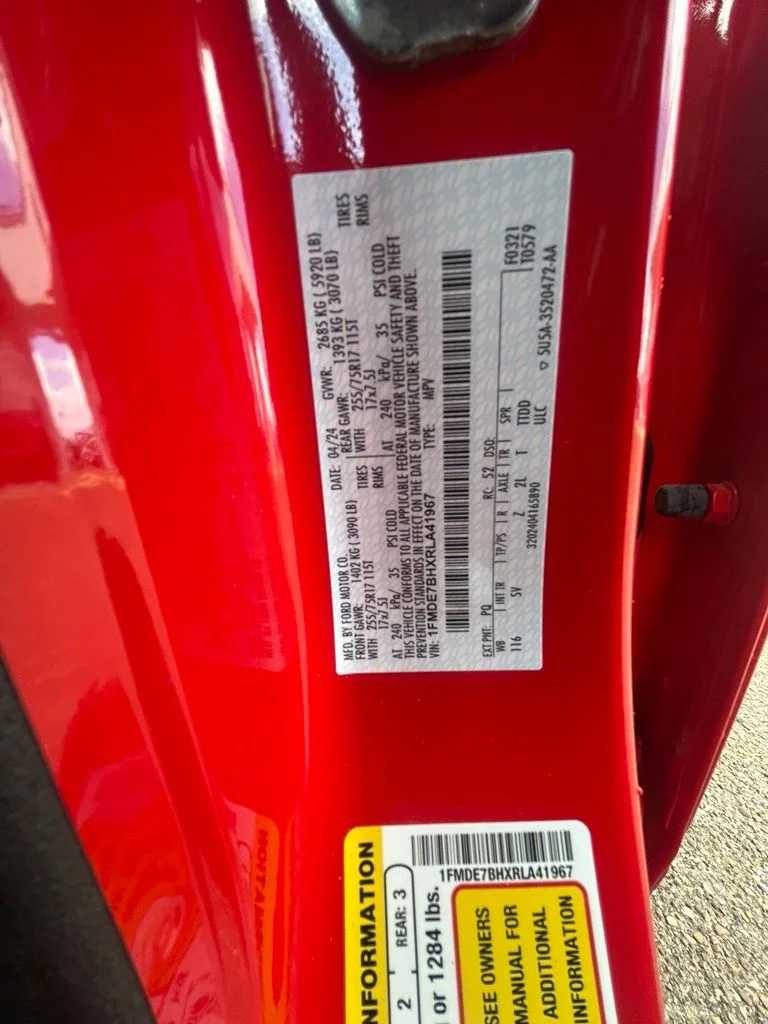 Used 2024 Red Ford Big Bend image 9