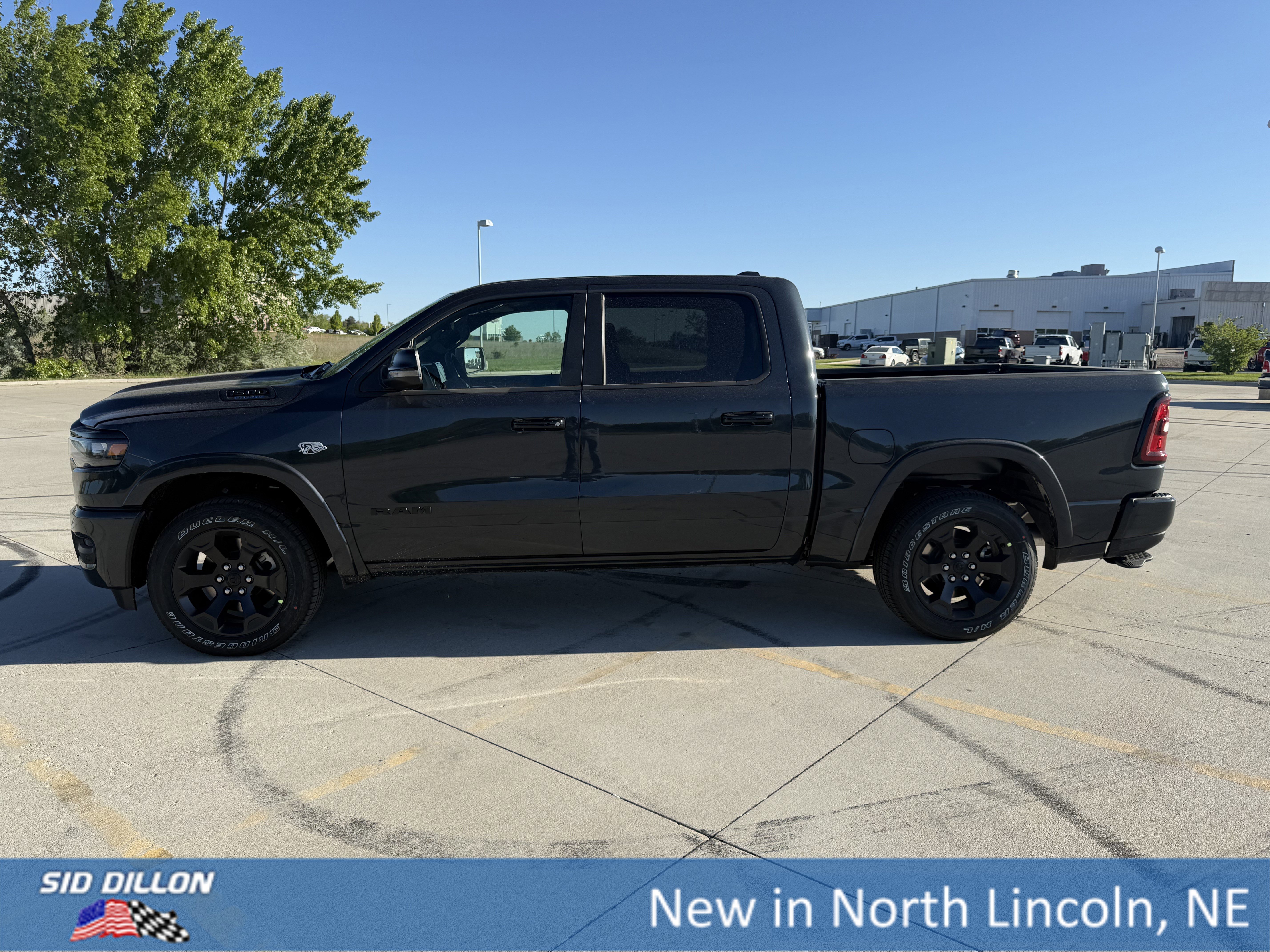 New 2026 Forged Blue Metallic Exterior Paint RAM Big Horn image 2
