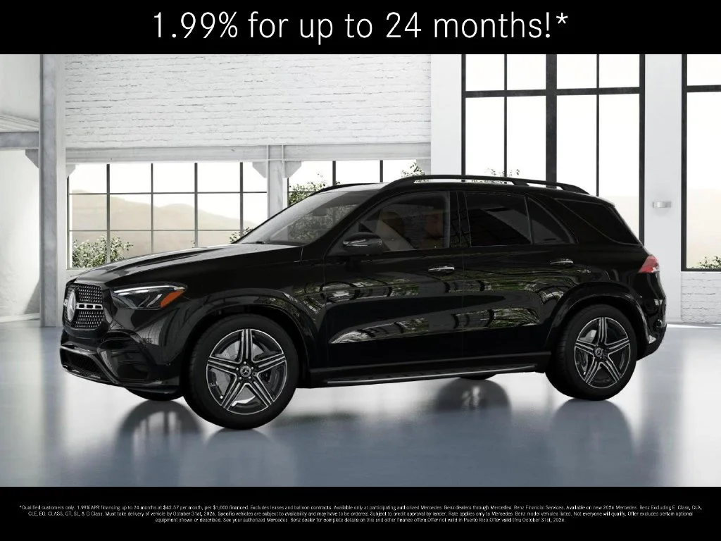 New 2026 Obsidian Black Metallic Mercedes-Benz GLE 450 image 37