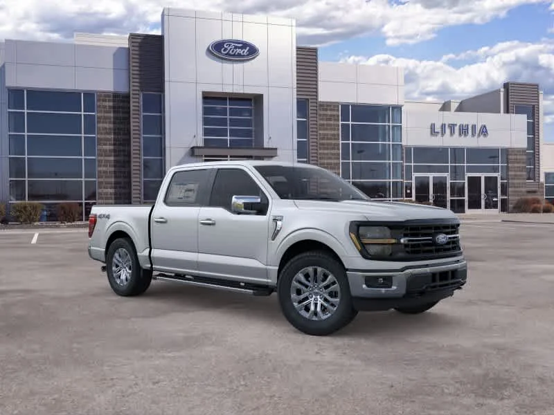 New 2026 Iconic Silver Metallic Ford XLT image 7
