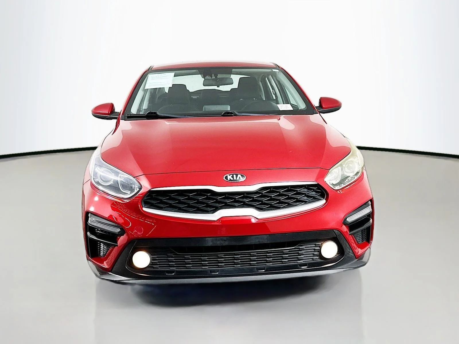 Used 2021 Currant Red Kia LXS image 2