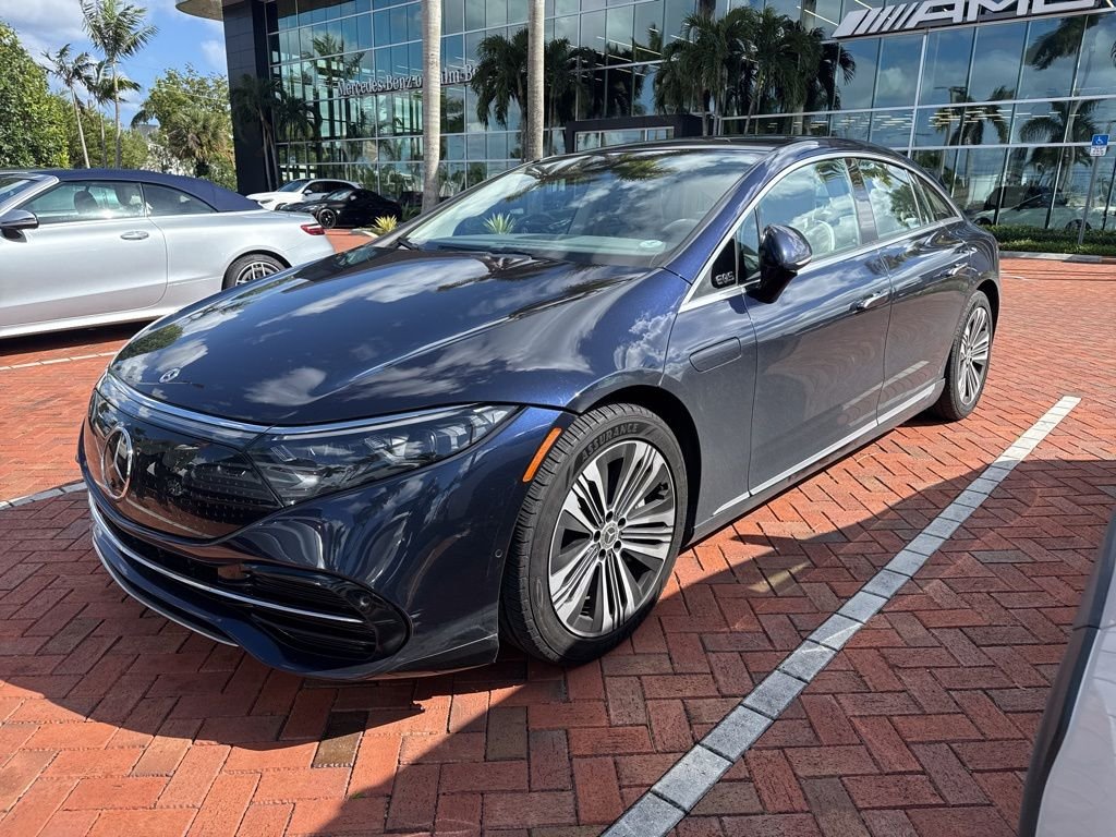 Certified 2023 Mercedes-Benz EQS Base with VIN W1KCG2EB2PA039908 for sale in West Palm Beach, FL