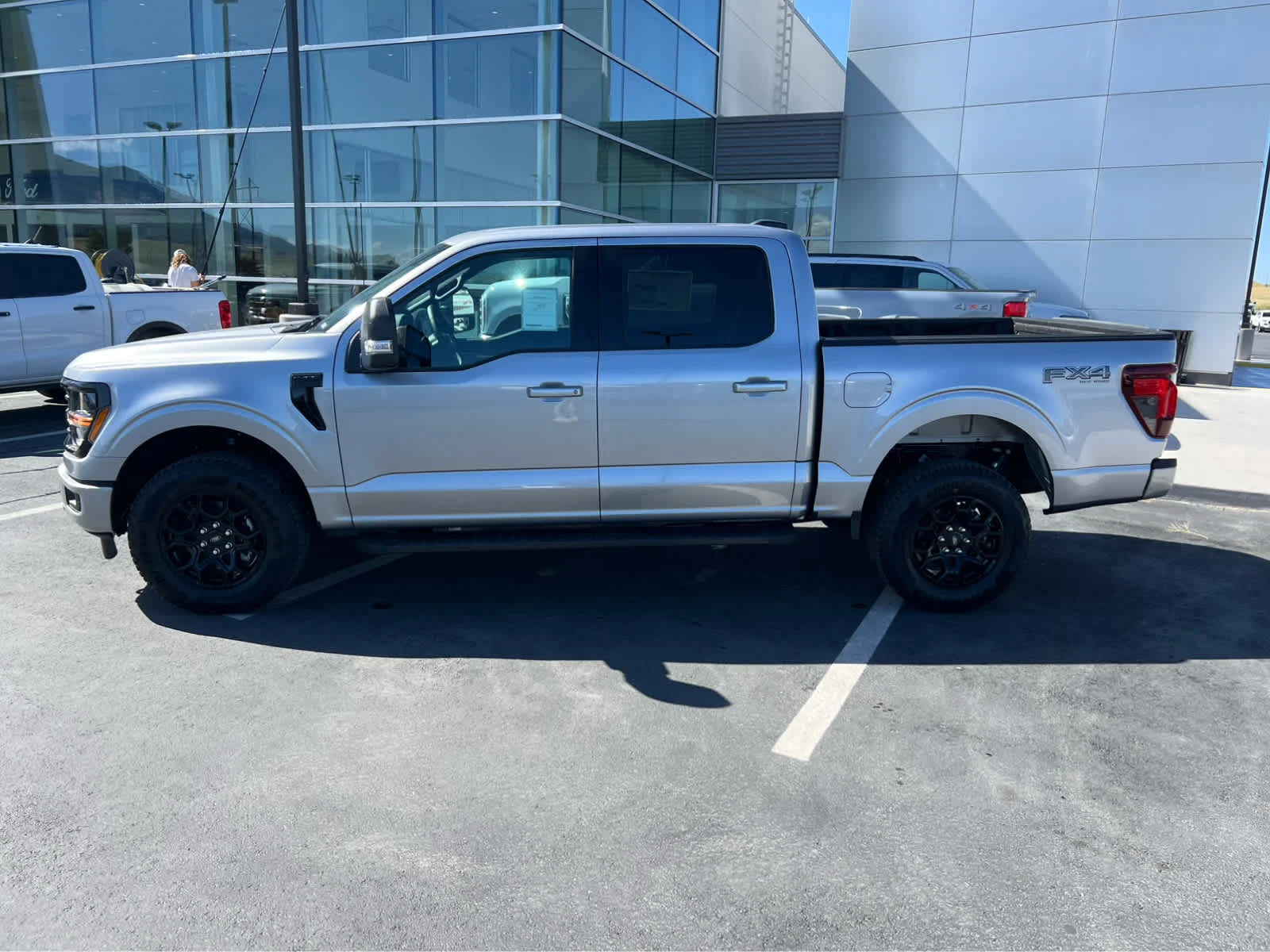 New 2026 Iconic Silver Metallic Ford XLT image 12