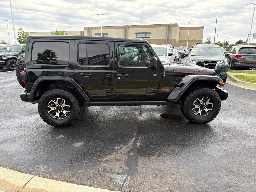 Used 2021 Black Jeep Unlimited Rubicon image 8