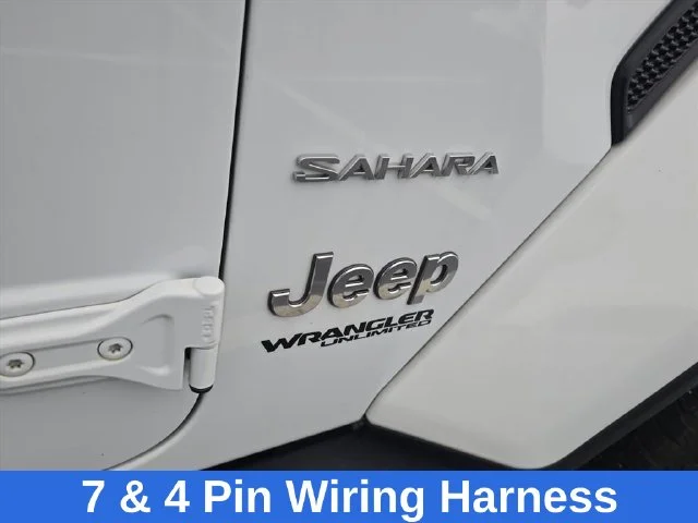 Used 2022 White Jeep Unlimited Sahara image 21