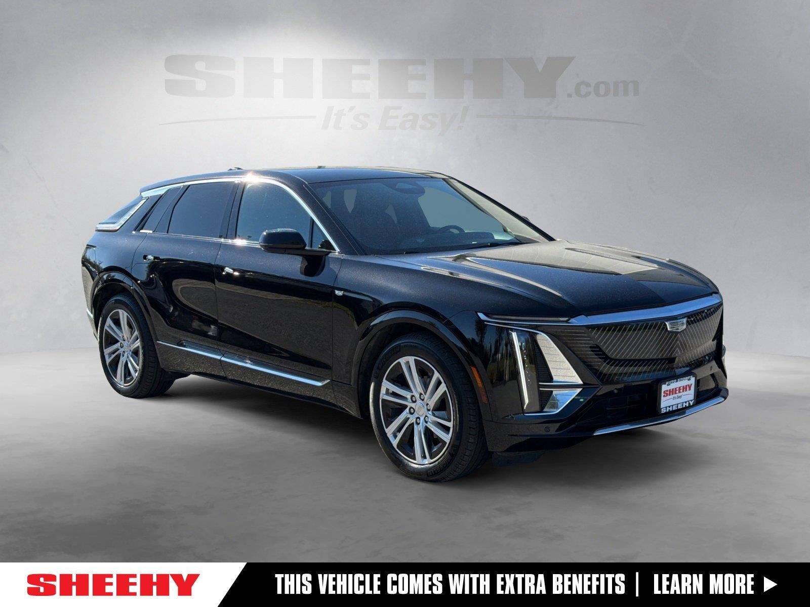 Used 2024 Stellar Black Metallic Cadillac Tech image 1