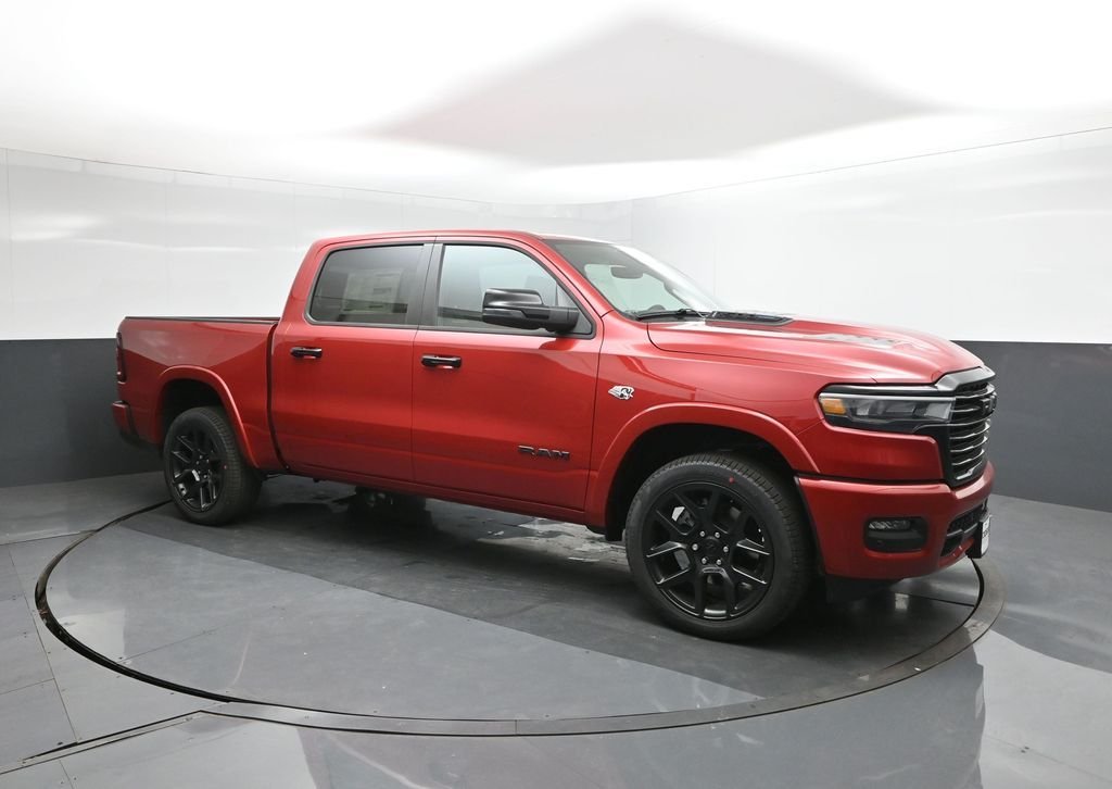 New 2026 Molten Red Pearl-Coat Exterior Paint RAM Laramie image 17
