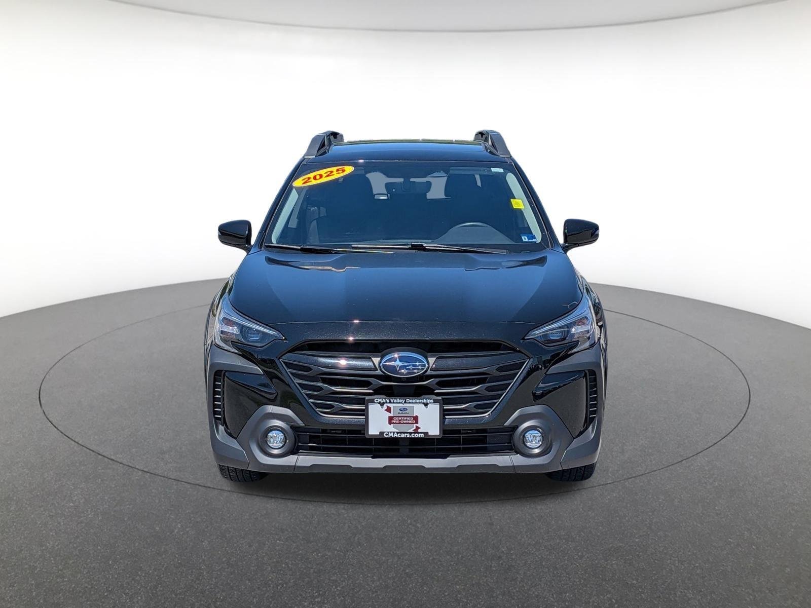Used 2025 Crystal Black Silica Subaru Onyx Edition XT image 2