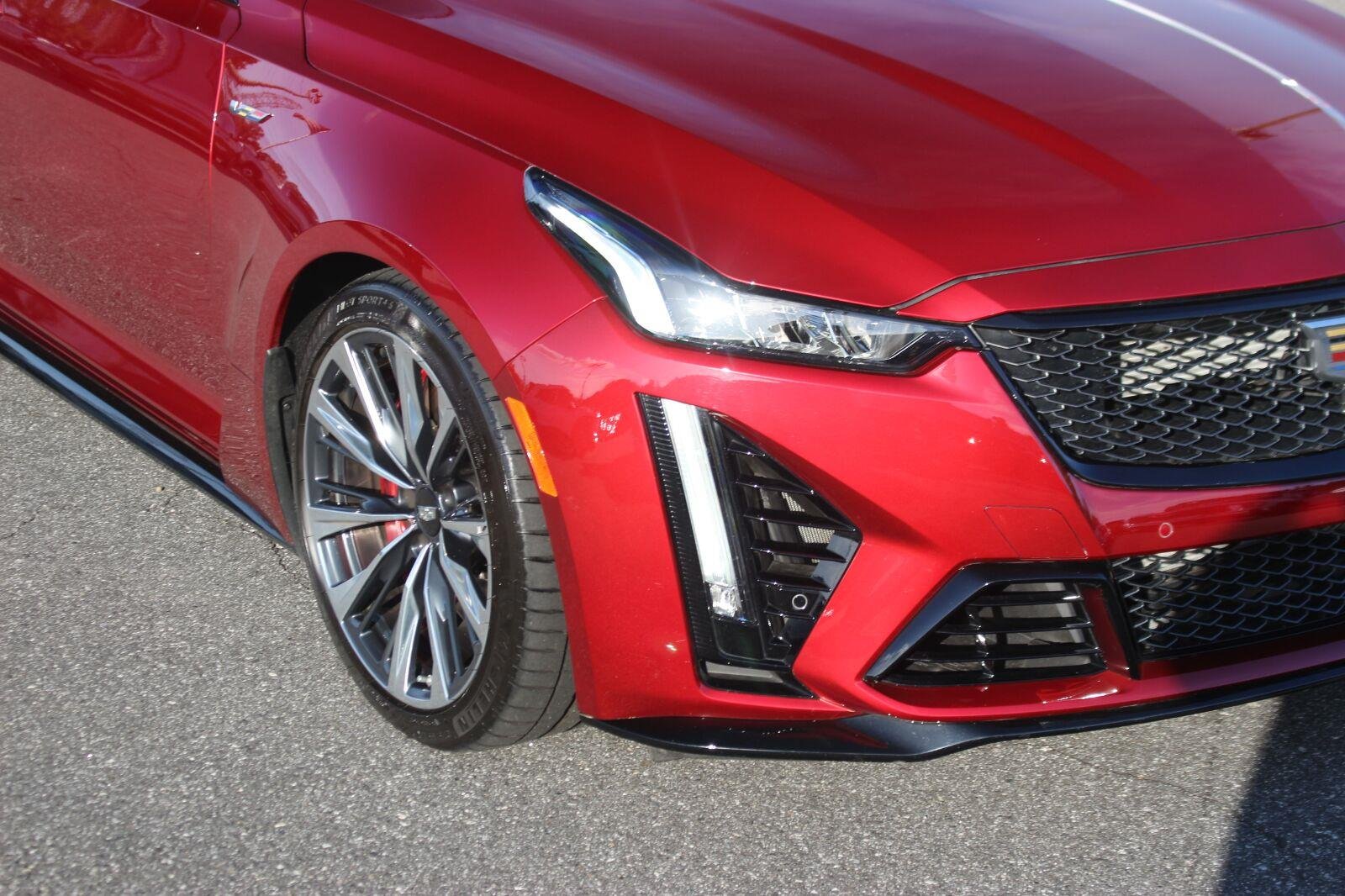 Used 2023 Radiant Red Tintcoat Cadillac V-Series Blackwing image 9