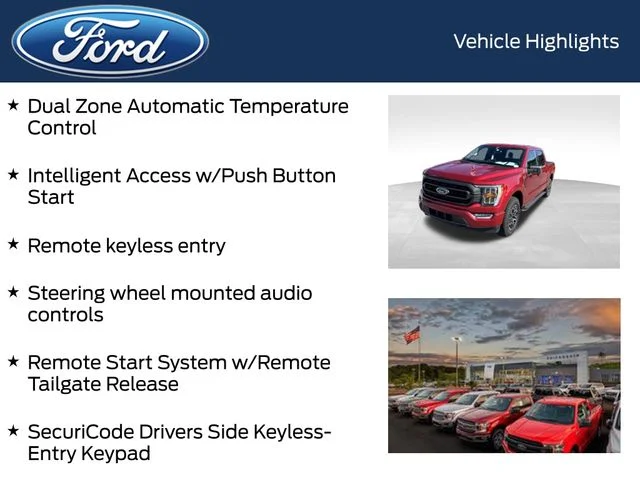 Used 2021 Red Ford XLT image 9