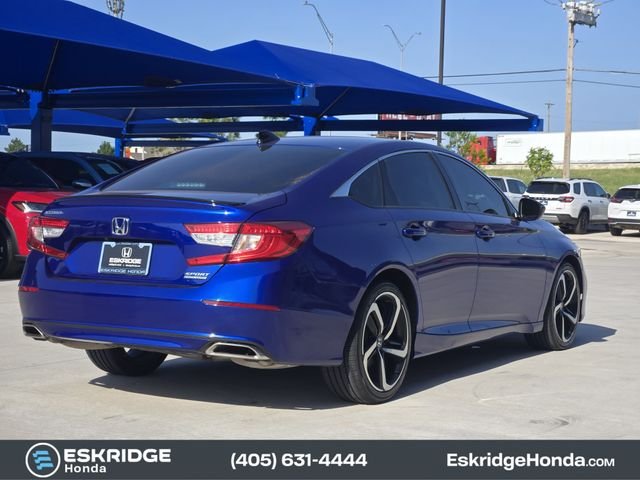 Used 2022 Blue Honda Sport Special Edition image 7