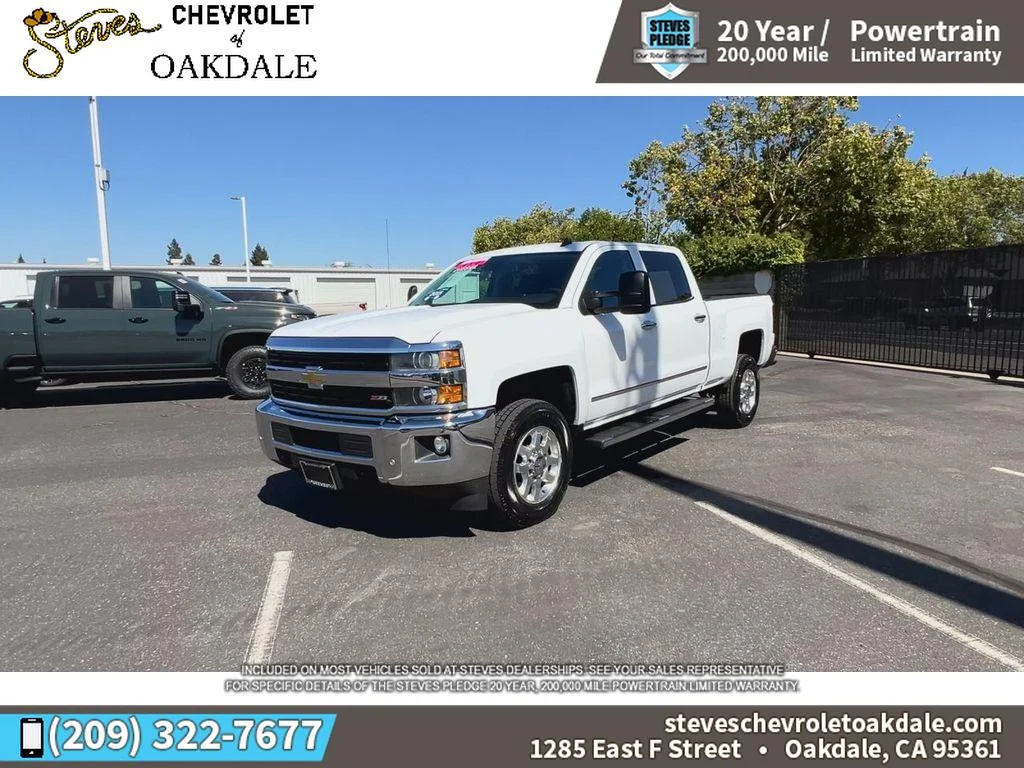 Certified Used 2015 SUMMIT WHITE Chevrolet LTZ image 5