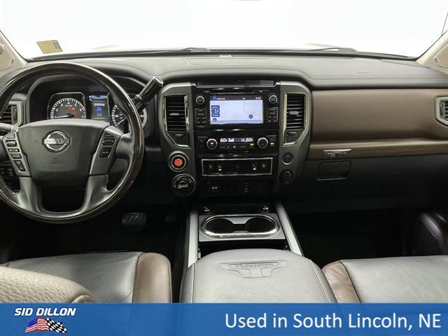 Used 2017 Deep Blue Pearl Nissan Platinum Reserve image 20