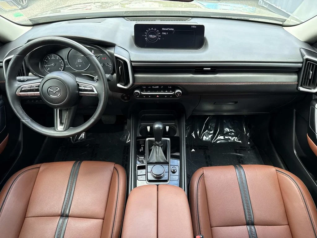 Certified Used 2024 Beige/tan Mazda 2.5 Turbo Premium Package image 22