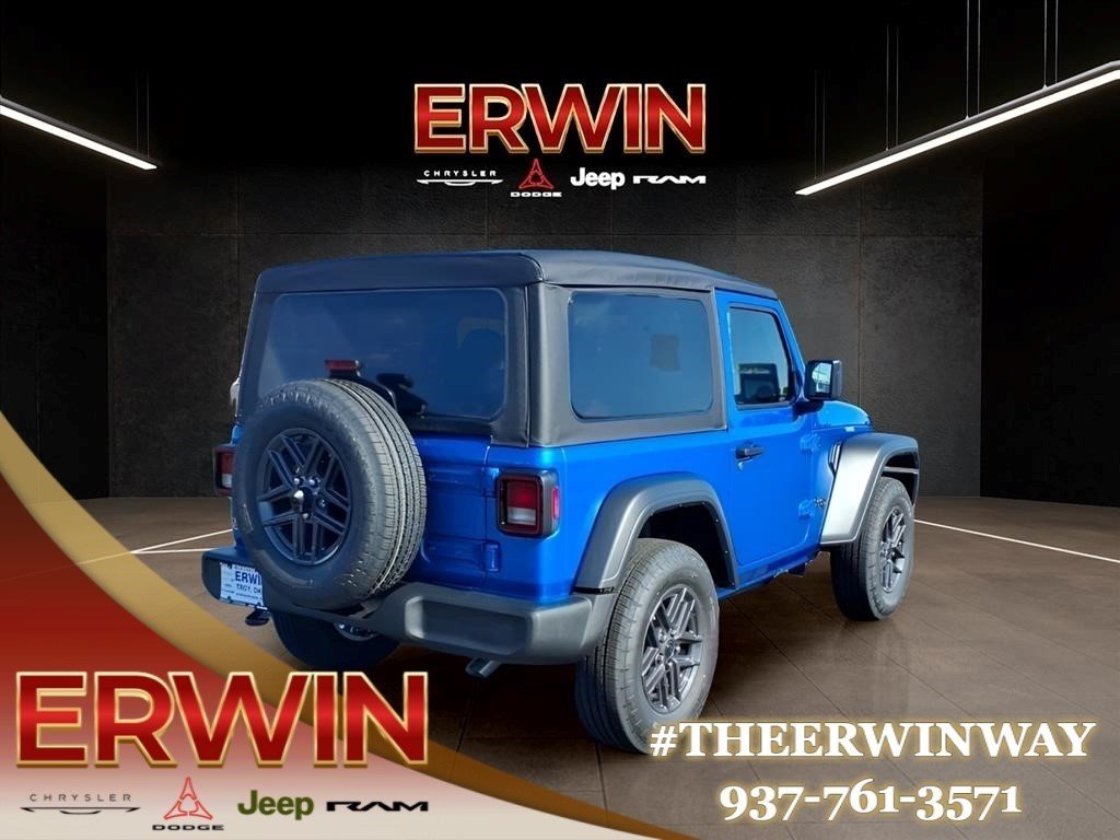 New 2026 Hydro Blue Pearl-Coat Exterior Paint Jeep Sport image 3