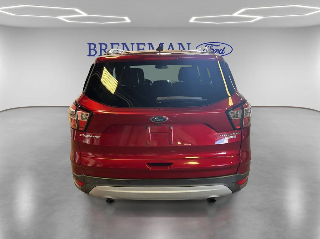 Certified Used 2018 Ruby Red Metallic Ford Titanium image 6