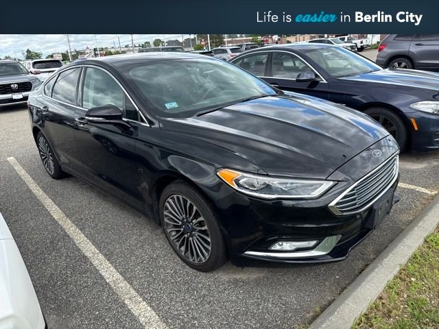 Used 2017 Shadow Black Ford Titanium image 1