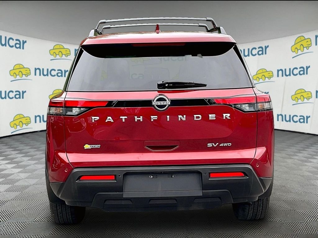 Used 2022 Red Nissan SV image 5
