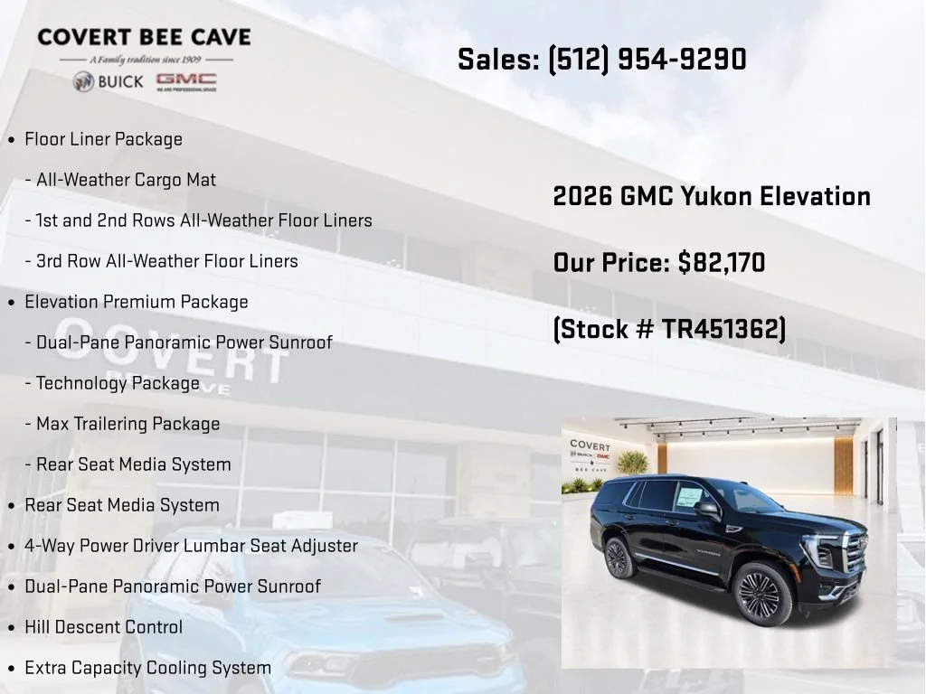 New 2026 Onyx Black GMC Elevation image 13