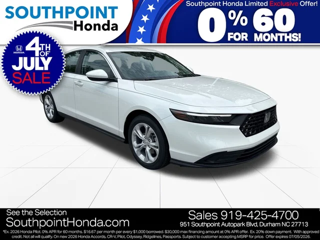 2026 Honda Accord
