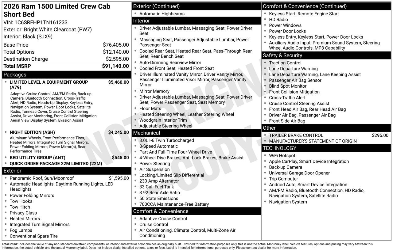 2026 RAM 1500 Limited - Photo 40