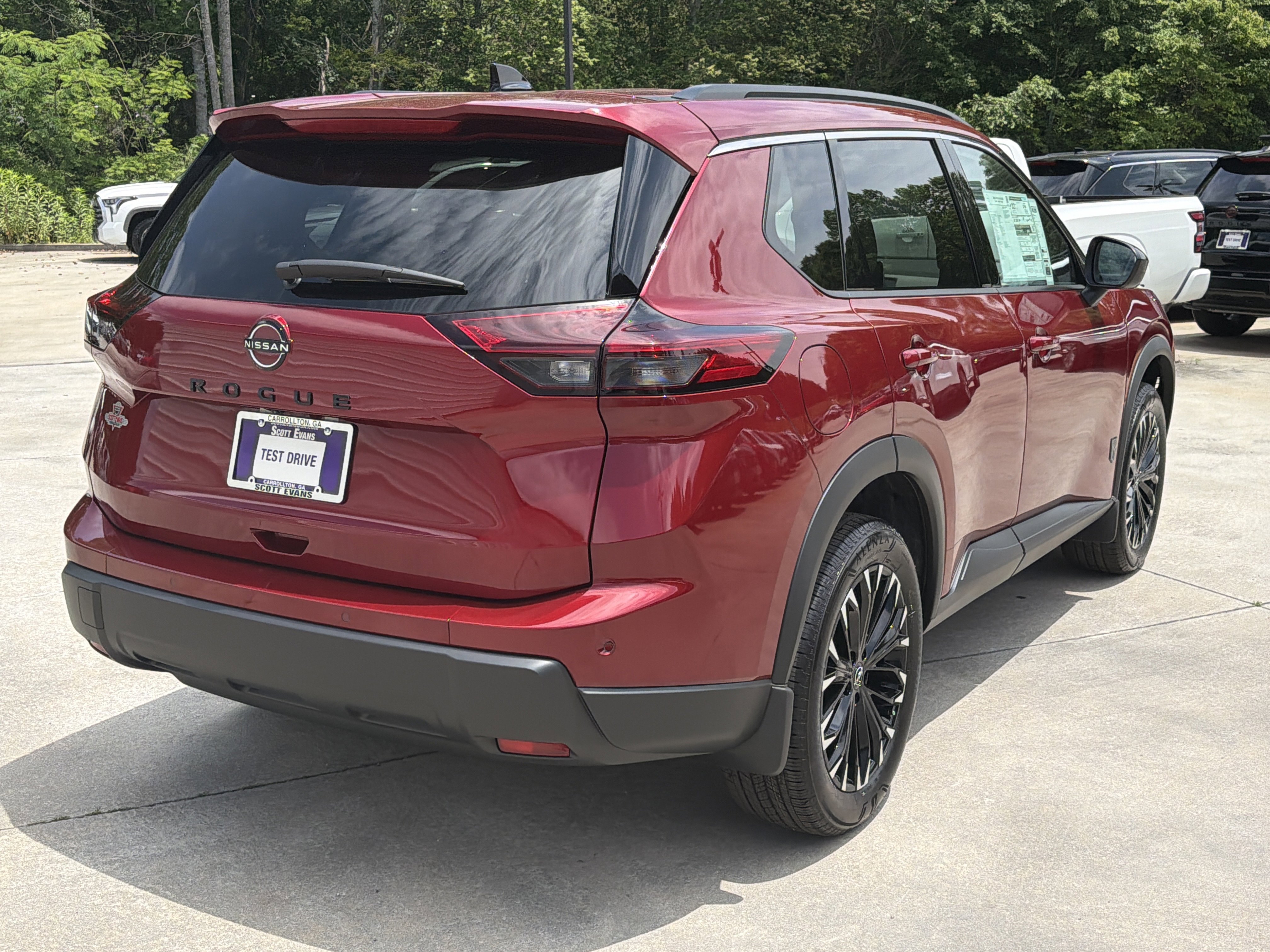 New 2026 Scarlet Ember Tintcoat Nissan Dark Armor image 8