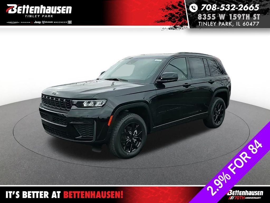 New 2026 Diamond Black Crystal Pearlcoat Jeep Altitude image 1