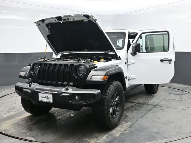 Used 2020 White Jeep Unlimited Willys image 49
