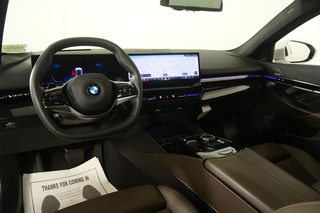 Certified Used 2025 Mineral White Metallic BMW 530i image 17