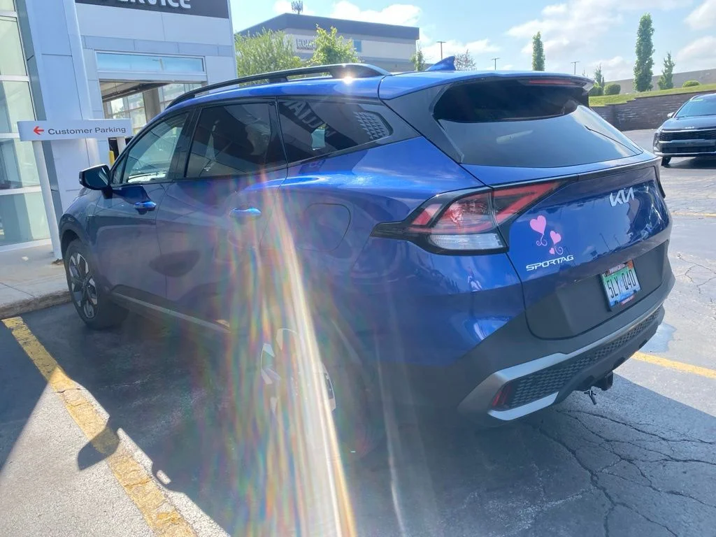 Used 2023 Sapphire Blue Kia X-Line image 5
