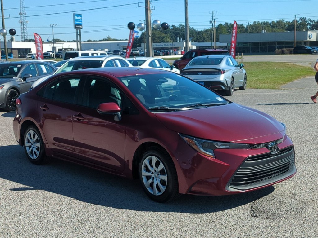 Used 2025 Red Toyota LE image 8