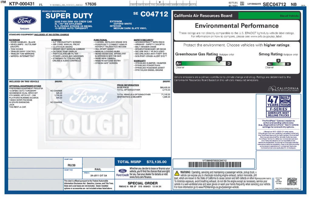 Certified Used 2025 Oxford White Ford XL image 9